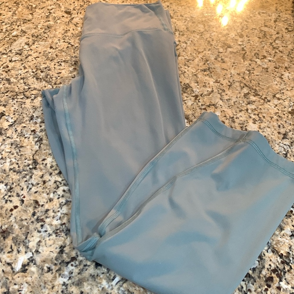 Active wear HeyNuts Leggings Sage Green Size Large (12) mint Nylon Spandex
